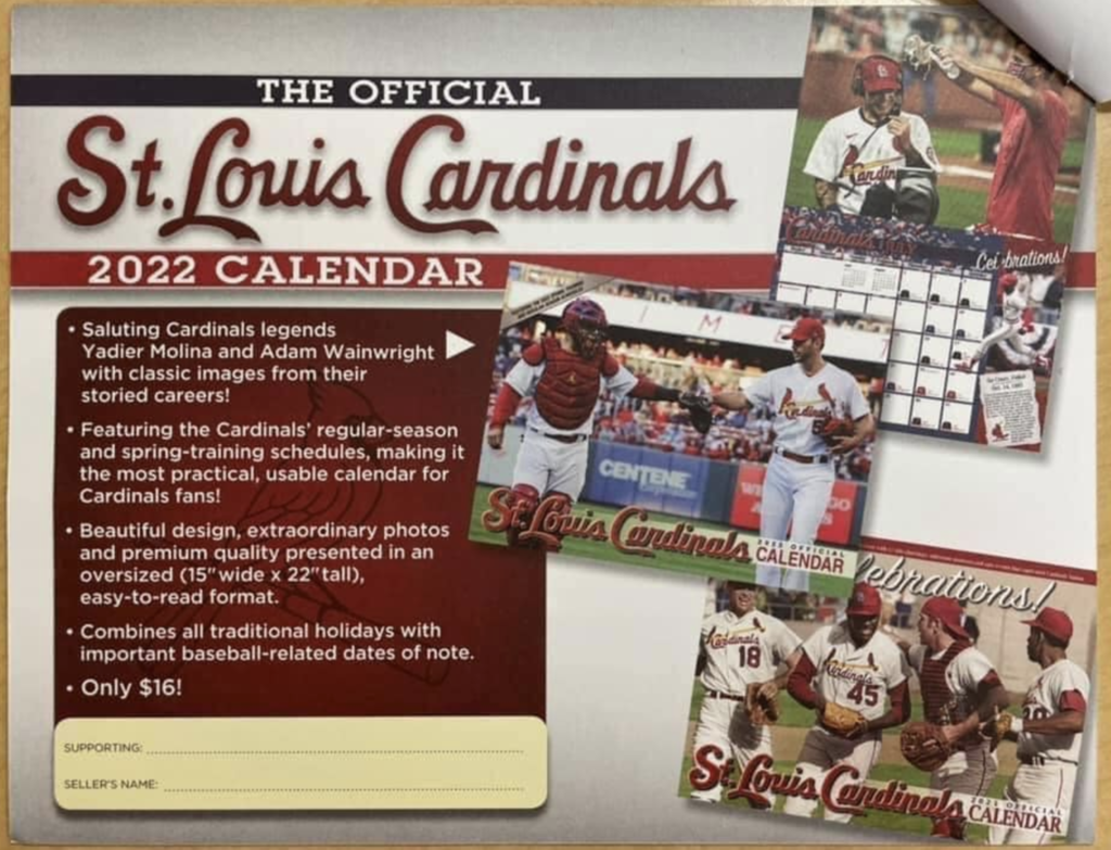 Cardinal Calendar